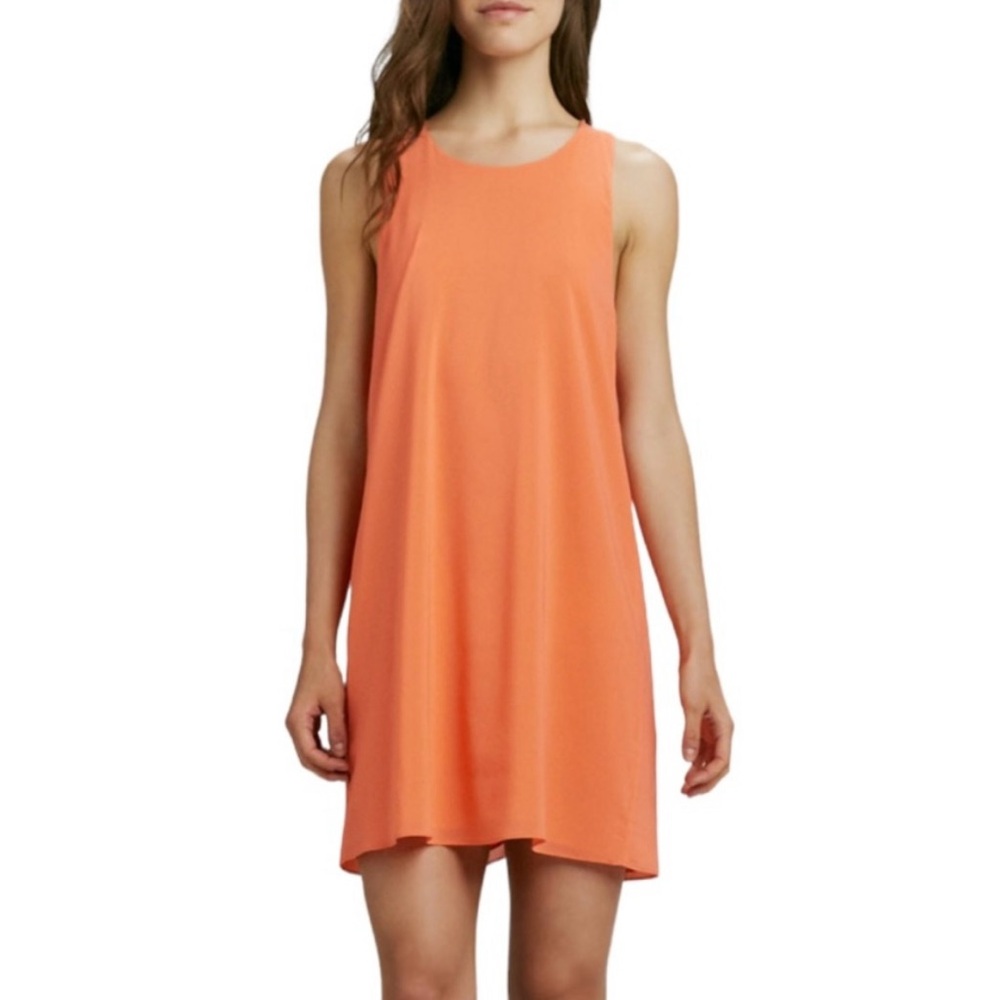 Alice + Olivia Marion Twist Back Mini Dress